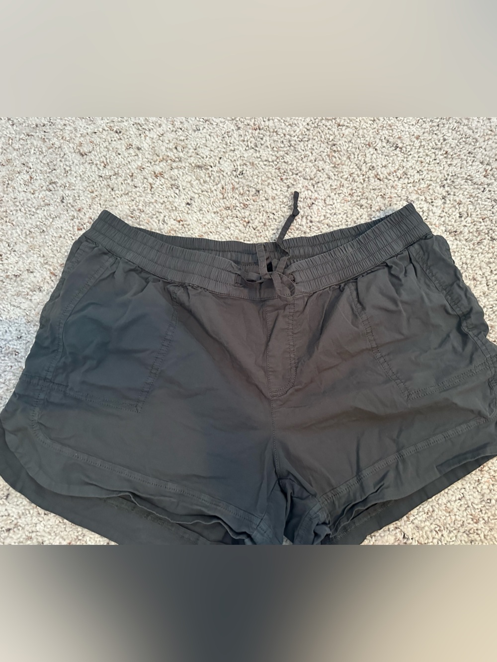 Aventura Women’s Gray Athletic Drawstring Shorts